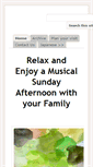 Mobile Screenshot of afternoonconcerts.com